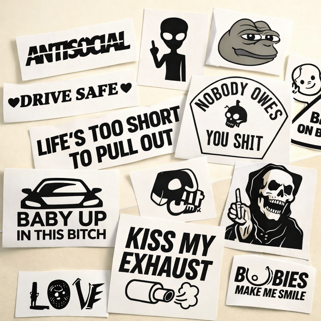 Custom Decals Free BoomBassa Decals — Custom Vinyl Decals, Car Decals & Business Window Decals